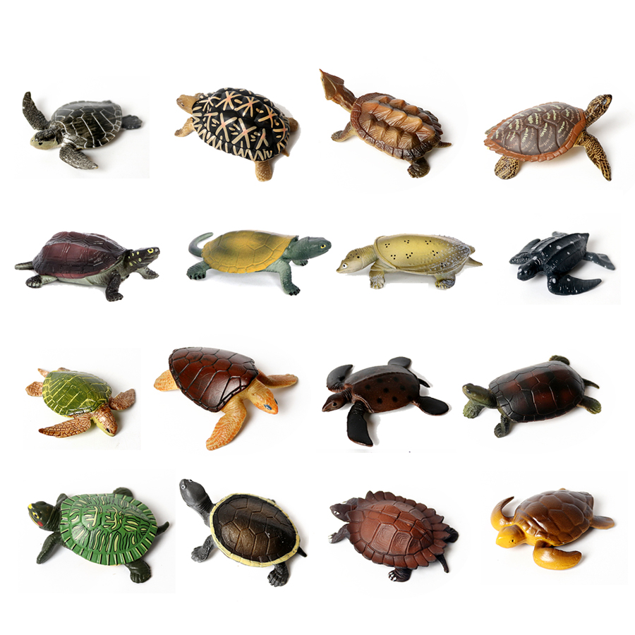 Marine Fish Tank - Realistic Miniatures Marine Life Sea Turtle