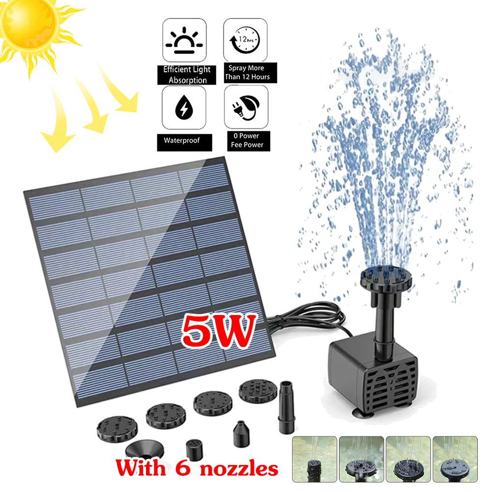 Solar Water Pump Fountain Pump - Marine Aquarium review and price