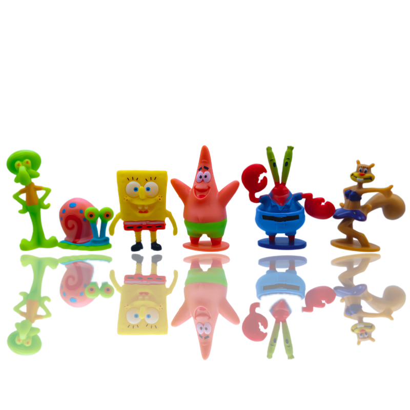 6pcs SpongeBob Fish Tank Decor - Marine Fish Tank review and price