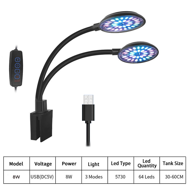 USB Aquarium LED Light Fish Ta - Aquarium Marine Lights review and price