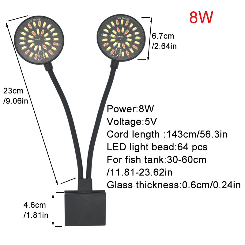 USB Aquarium LED Light Fish Ta - Aquarium Marine Lights review and price