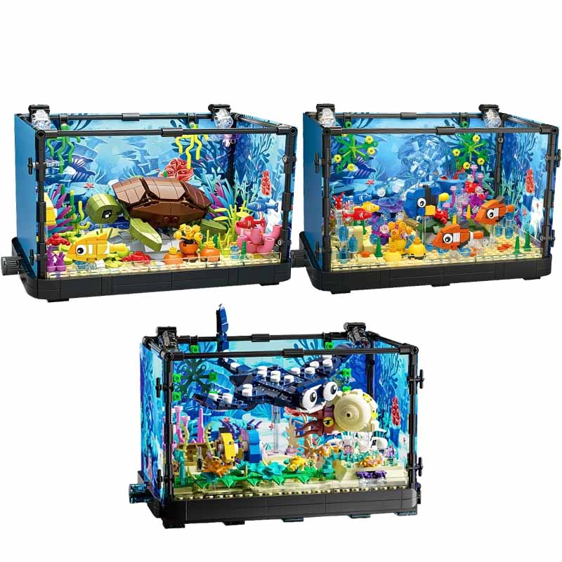 Fish Tank Building Block Set w - Marine Fish Tank review and price