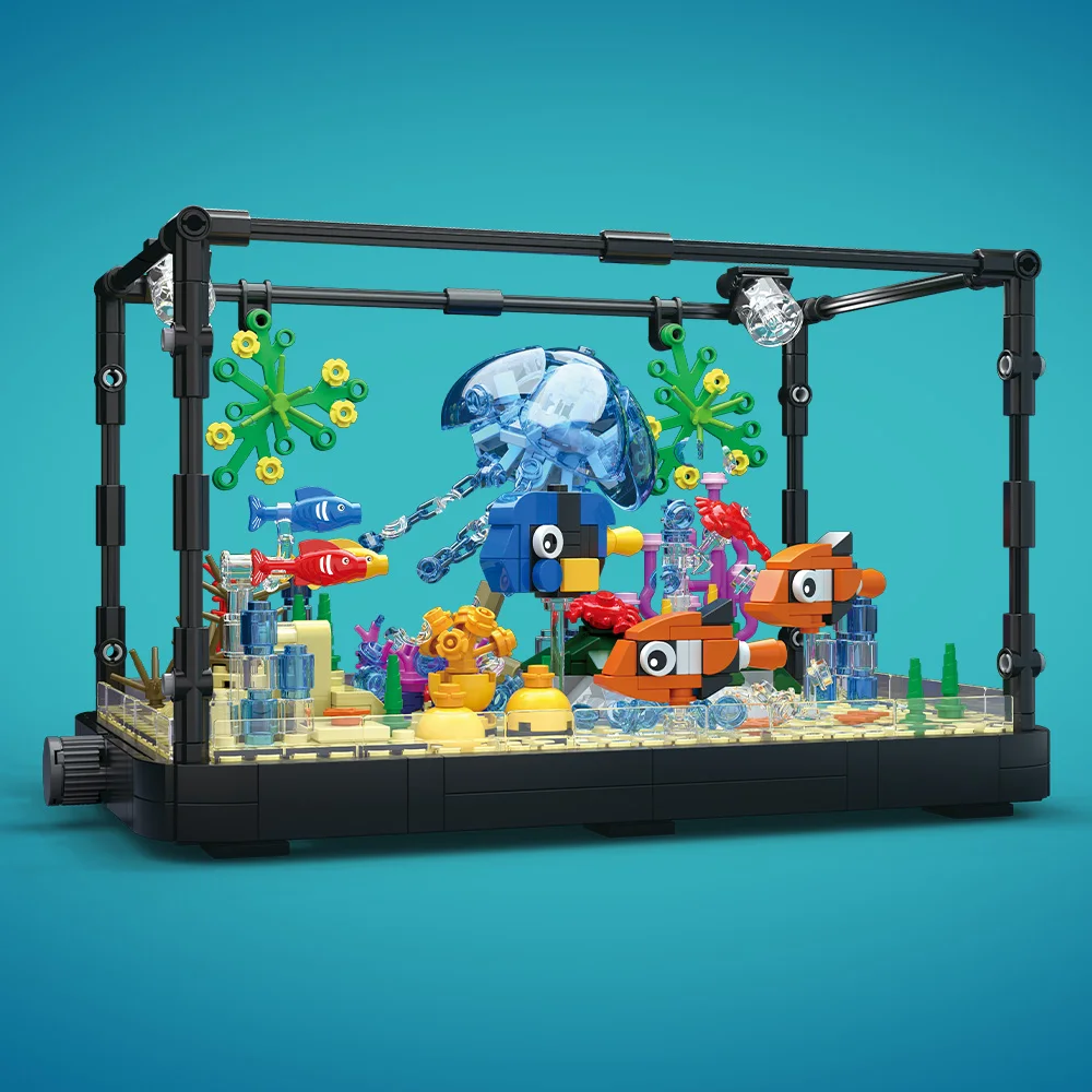 Fish Tank Building Block Set w - Marine Fish Tank review and price