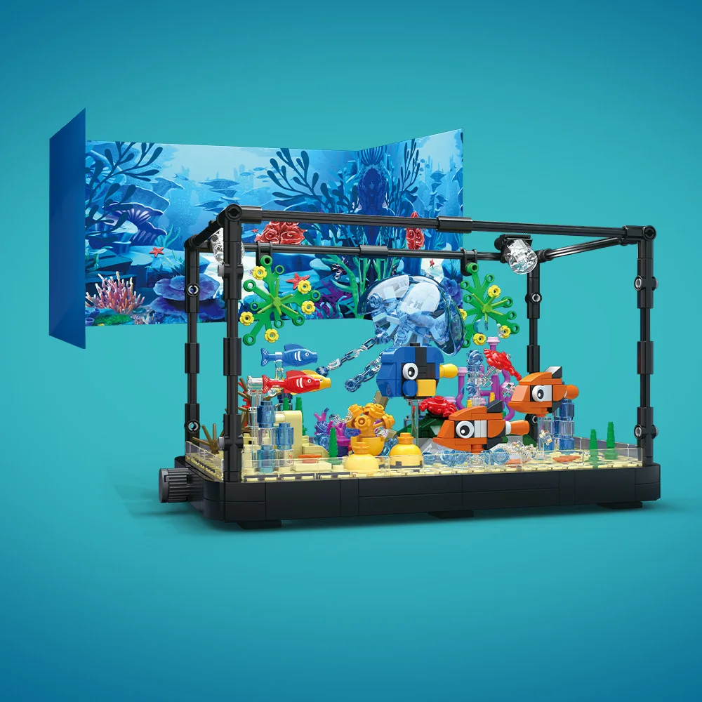 Fish Tank Building Block Set w - Marine Fish Tank review and price